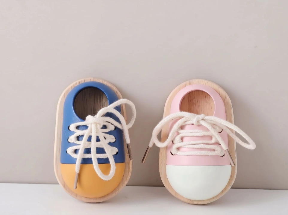 Schuh Blau oder Rosa (Blau)